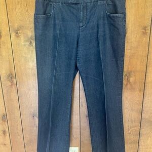 intro. Women's Dark Wash Flare Jeans